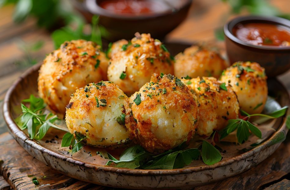 Bolinha de Queijo com 3 Ingredientes