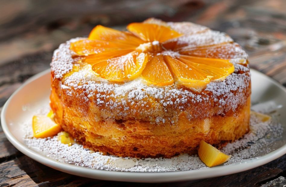 Bolo de Laranja Sem Leite no Liquidificador