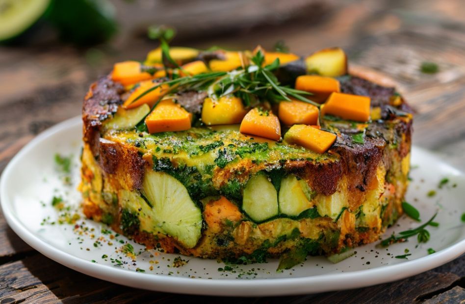 Bolo de Legumes no Liquidificador