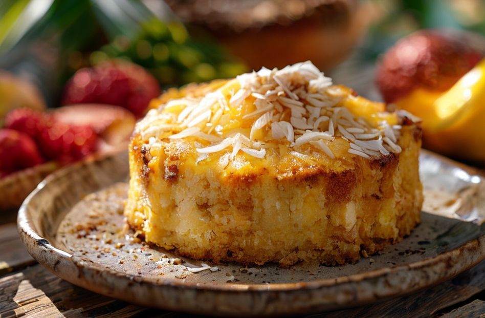 Bolo de Mandioca no Liquidificador