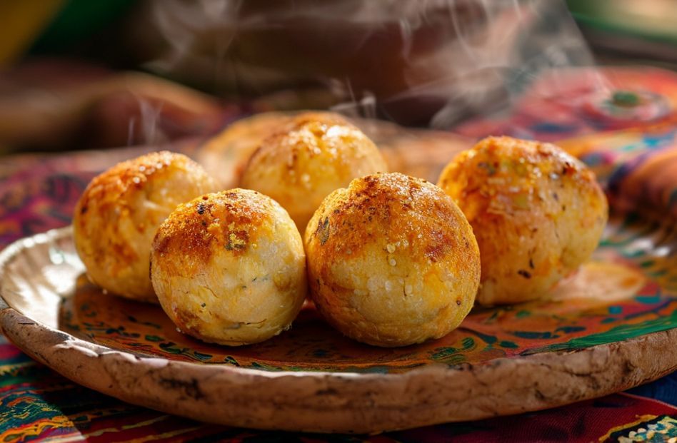 Pão de Queijo Simplificado com 3 Ingredientes